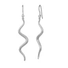 BYBIEHL WAVE ØREHÆNGER SØLV - 4-021-R