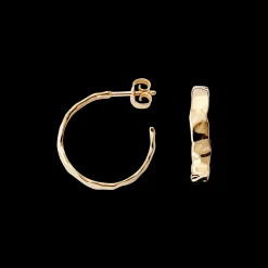 CAMILLE BRINCH BANKET ØRERINGE MELLEM FORGYLDT SØLV - MBH-FG