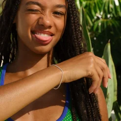 CAMILLE BRINCH MILLION DOTS ARMBÅND I SØLV 18-19 CM - MDB-18-19