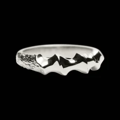 CAMILLE BRINCH SMALL PHOENIX FLAMES RING I SØLV - SPFLR