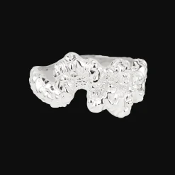 CAMILLE CAMILLE LEVITATE CRUSH RING SØLV - LCRR