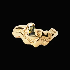 CAMILLE MELLEM CONTRAST RING FORGYLDT SØLV - MCOR-FG