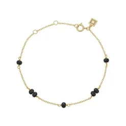 CARRE GEM CANDY SØLV FORGYLDT ARMBÅND - FB 4335 BSP 16+1,5+1,5