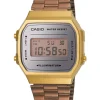 CASIO DIGITAL DAME UR I DOUBLE OG ROSA