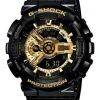 CASIO G-SHOCK DIGITAL OG ANALOG HERRE UR MED GULD DETALJER