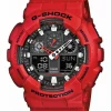CASIO G-SHOCK RØD - GA-100B-4AER