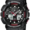 CASIO HERRE UR G-SHOCK DIGITAL ANALOG MED GUMMEREM
