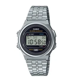 CASIO VINTAGE 593 BASIC STÅL - A171WE-1AEF