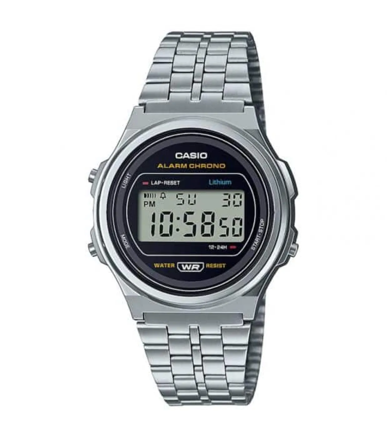 CASIO VINTAGE 593 BASIC STÅL - A171WE-1AEF