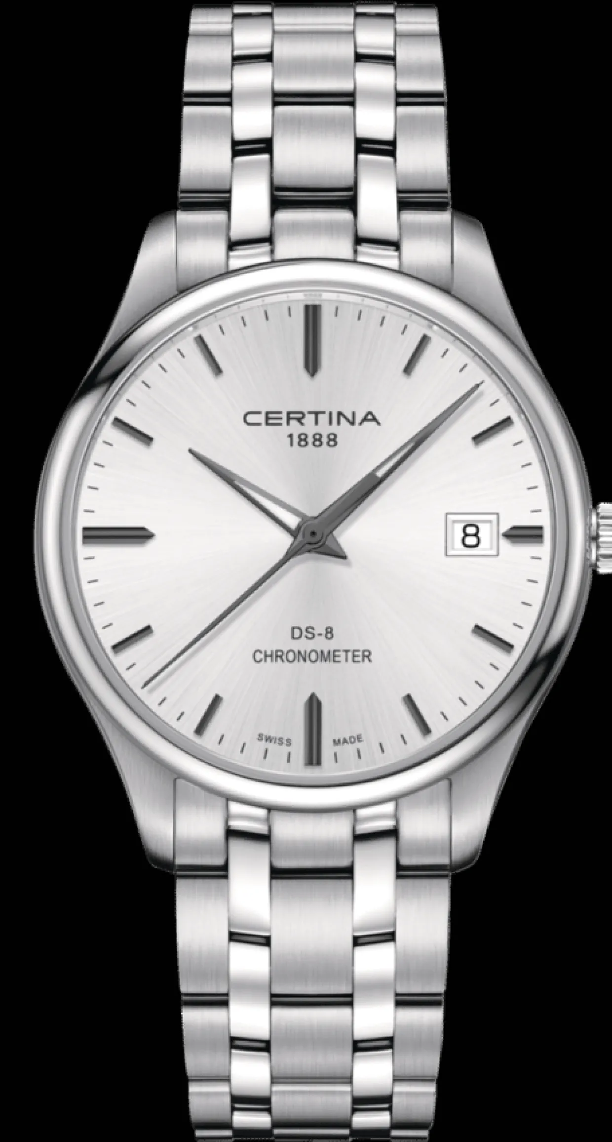 CERTINA DS-8 LÆNKE CHOMOMETER - C0334511103100