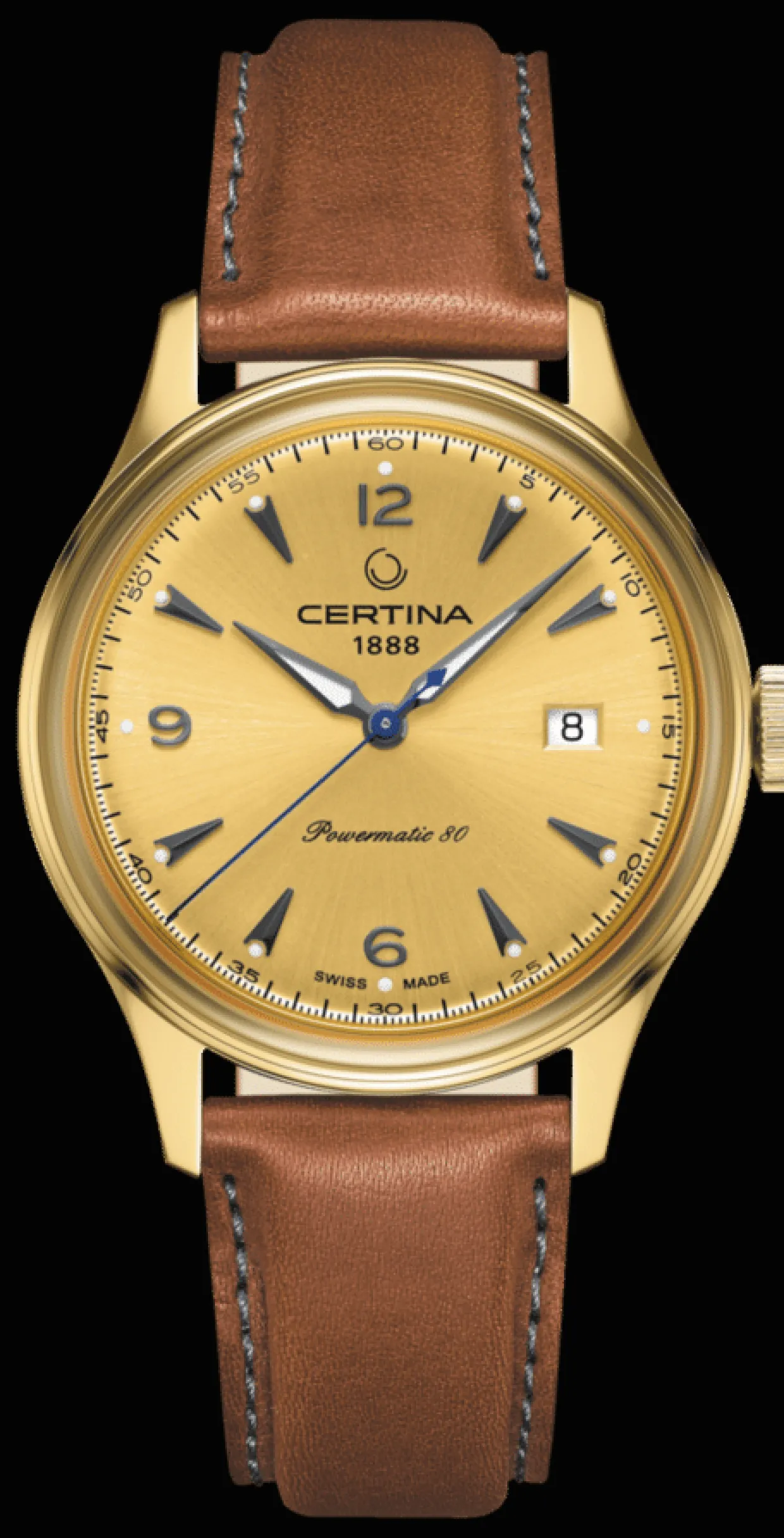 CERTINA DS POWERMATIC BRUN REM - C0384073636700