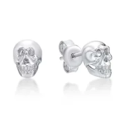 CHRISTOFFERSEN JEWELLERY ØRERINGE STIK MED DØDNINGEHOVED - 3010264