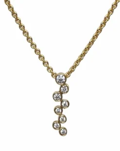 CHRISTOFFERSEN JEWELLERY VEDHÆNG 8 KARAT GULD MED ZIRKONIA - 4071256-3