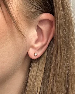 CHRISTOFFERSEN JEWELLERY CARLA ØRESTIKKER 14 KARAT GULD MED 2 X 0,15 CARAT BRILLANT – 3000145