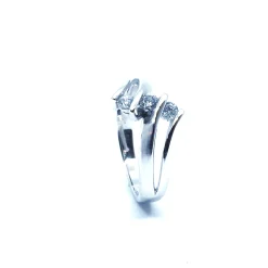 CHRISTOFFERSEN JEWELLERY SØLV RING MED TRE STEN - 5070509