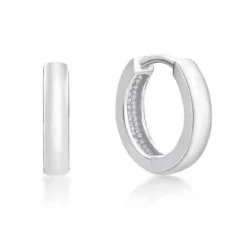 CHRISTOFFERSEN JEWELLERY ØRERINGE SØLV CREOL 3X12 MM - 3010044