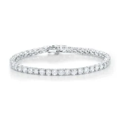 CHRISTOFFERSEN JEWELLERY TENNIS ARMBÅND MED 4 MM ZIRKONIA 19 CM - 9010081