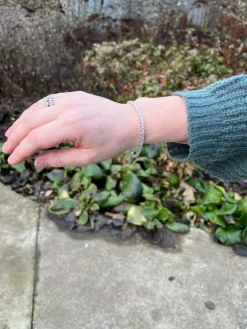 CHRISTOFFERSEN JEWELLERY TENNIS ARMBÅND MED 4 MM ZIRKONIA 19 CM - 9010081