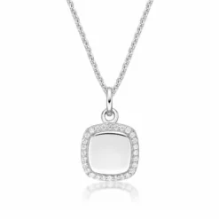 CHRISTOFFERSEN JEWELLERY HALSKÆDE MED ZIRKONIA - 4070968