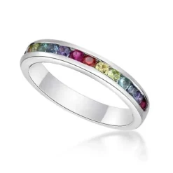 CHRISTOFFERSEN JEWELLERY SØLV RING RAINBOW - 5010778-6
