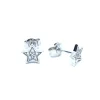 CHRISTOFFERSEN JEWELLERY ØRERINGE STJERNE MED STEN - W3063901