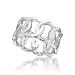 CHRISTOFFERSEN JEWELLERY SØLV RING UDEN STEN - 5011266