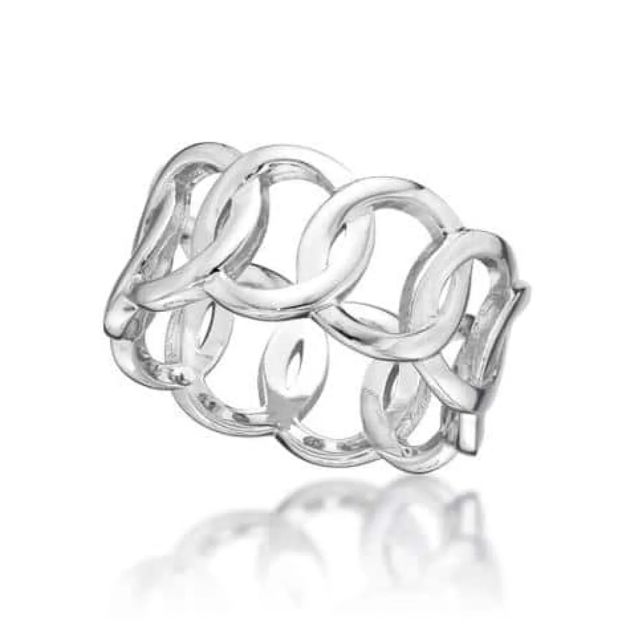 CHRISTOFFERSEN JEWELLERY SØLV RING UDEN STEN - 5011266