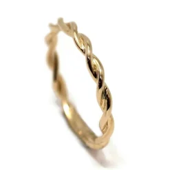 CHRISTOFFERSEN JEWELLERY SNOET RING 8 KARAT GULD - 5001179-3