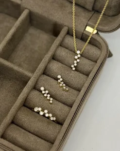 CHRISTOFFERSEN JEWELLERY RING 8 KARAT GULD MED ZIRKONIA – 5071256-3