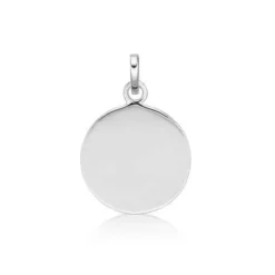 CHRISTOFFERSEN JEWELLERY VEDHÆNG SØLV RUND PLADE 18 MM - 4011631