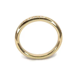 CHRISTOFFERSEN JEWELLERY RING 14 KARAT GULD MED BRILLANTER - 5000408