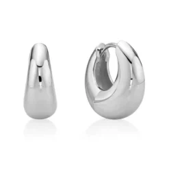 CHRISTOFFESEN JEWELLERY SØLV ØRERINGE CREOL - 3710497