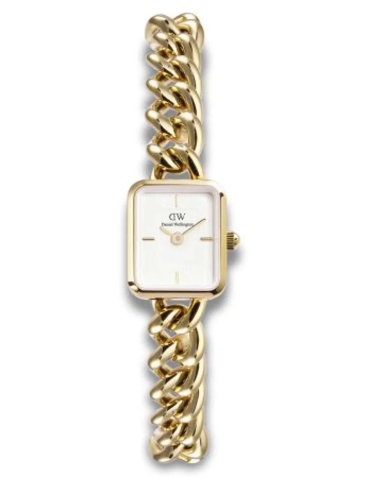 DANIEL WELLINGTON CHAIN MINI UR FIRKANTET - DW00100836