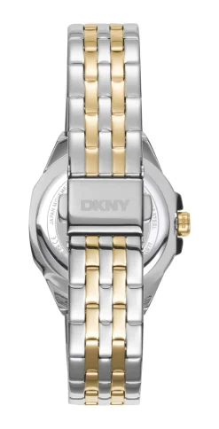 DKNY BROOKLYN MINI UR DAME STÅL OG GULD FARVET MED LÆNKE - DK1L013M0095