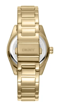 DKNY CHAMPERS MULTI GLITZ UR DAME I GULD FARVET STÅL - DK1L078M0025