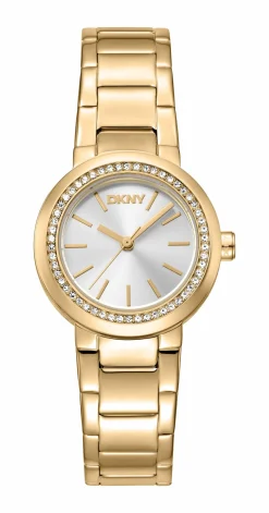 DKNY EASTSIDE MINI UR DAME GULD FARVET MED LÆNKE - DK1L024M0135
