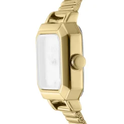 DKNY EVERYDAY KANTET UR DAME GULD FARVET MED LÆNKE - DK1L123M0045