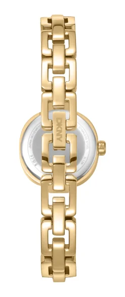 DKNY EVERYDAY UR DAME GULD FARVET MED LÆNKE - DK1L139M0035
