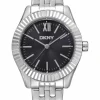 DKNY EVERYDAY UR DAME STÅL MED LÆNKE - DK1L017M1055
