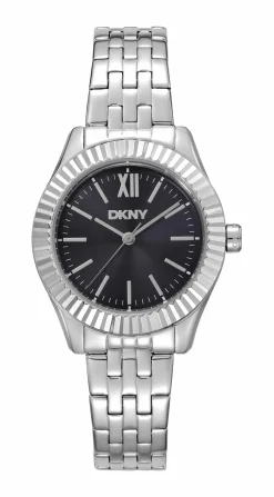 DKNY EVERYDAY UR DAME STÅL MED LÆNKE - DK1L017M1055