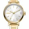 DKNY SOHO GLITZ UR DAME GULD FARVET MED LÆNKE - DK1L038M0055