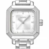 DKNY URBAN UR DAME FIRKANTET I STÅL MED LÆNKE - DK1L124M0015
