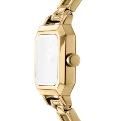 DKNY URBAN UR DAME FIRKANTET GULD FARVET MED LÆNKE - DK1L124M0045