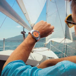 FESTINA DIVER HERRE UR ORANGE SKIVE - F20663/4