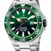 FESTINA DIVER UR HERRE STÅL MED GRØN SKIVE - F20663/2