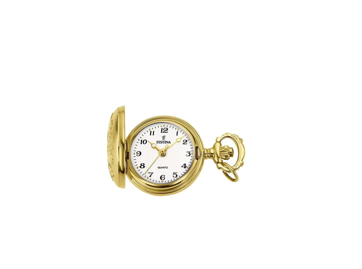 FESTINA HALSKÆDE UR STÅL DOUBLE MED 70 CM KÆDE - F2033/1