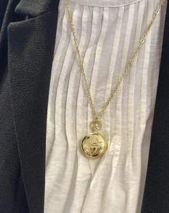 FESTINA HALSKÆDE UR STÅL DOUBLE MED 70 CM KÆDE - F2033/1