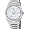 FESTINA SWISS MADE UR DAME STÅL MED PERLEMOR SKIVE - F20035/1