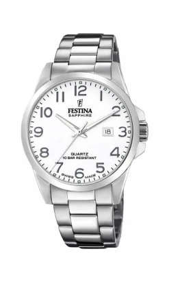 FESTINA SWISS MADE UR HERRE MED TAL - F20024/1