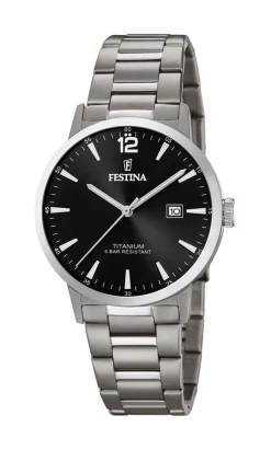 FESTINA TITANIUM UR HERRE MED DATO - F20435/3
